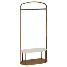 5FIVE Come Appendiabiti 80x40x165 cm marrone