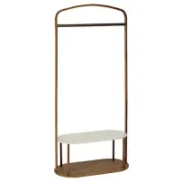5FIVE Come Appendiabiti 80x40x165 cm marrone