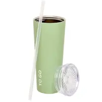 5FIVE Bicchiere Termico 700 ml in Acciaio Inox Verde