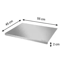 Tescoma GrandCHEF Spianatoia acciaio inox 55 x 45 cm