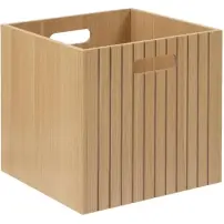 Cestino Tasso 5five in Legno Naturale 31x31 cm