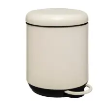 Cestino Duo 5L Avorio 5FIVE - 26,5x20,5x27 cm