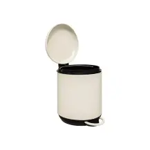 Cestino Duo 5L Avorio 5FIVE - 26,5x20,5x27 cm