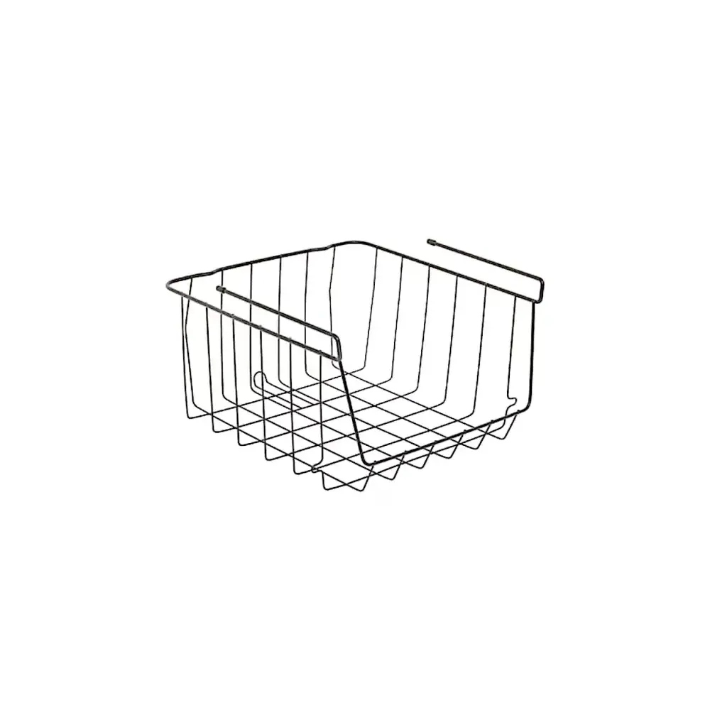 5five Spacy Cestino Portaoggetti Metallo Nero 30x32x19 cm