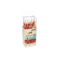 5Five bastoncini aperitivo bambù 12 cm, 100 pezzi