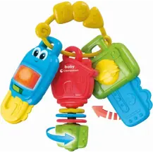 Baby Clementoni Chiavi Multiattività, 3 chiavi luci e suoni