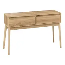 5Five Console Abana 2 cassetti rovere naturale 114x37x76
