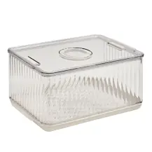 5Five Contenitore Frigo Trasparente 26x18x13 cm Plastica