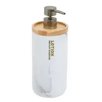 5Five Lea Dispenser Sapone Bianco 840 ml in Resina