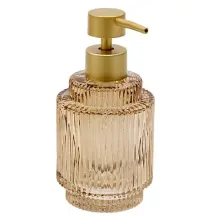 5Five Solis Dispenser Sapone Vetro Ambra 300 ml