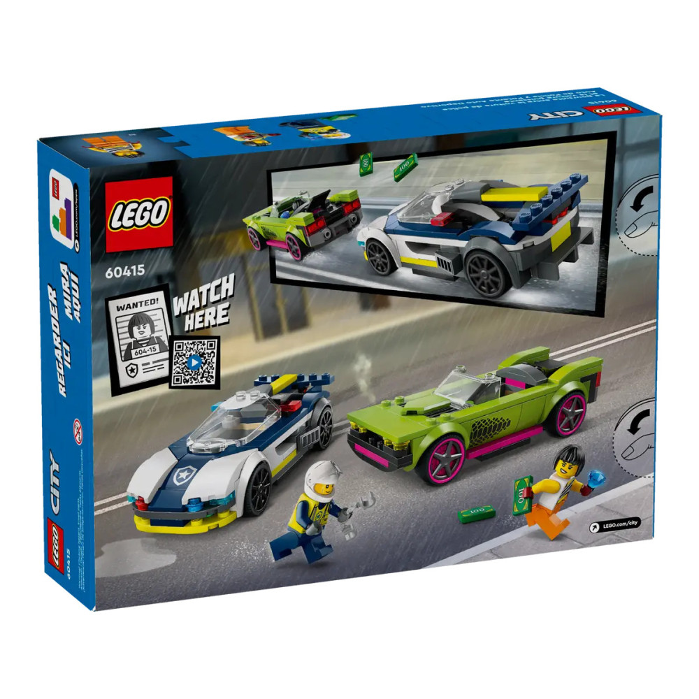 INSEGUIMENTO DELLA MACCHINA DA CORSA LEGO