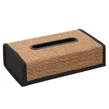 5FIVE Stemy Porta Fazzoletti Nero 26x8x14 cm – Design Contemporaneo