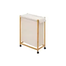 5Five Simply Smart Portabiancheria 52L Bambù Beige