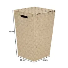 5FIVE Simply Smart Lise Portabiancheria 50L Beige