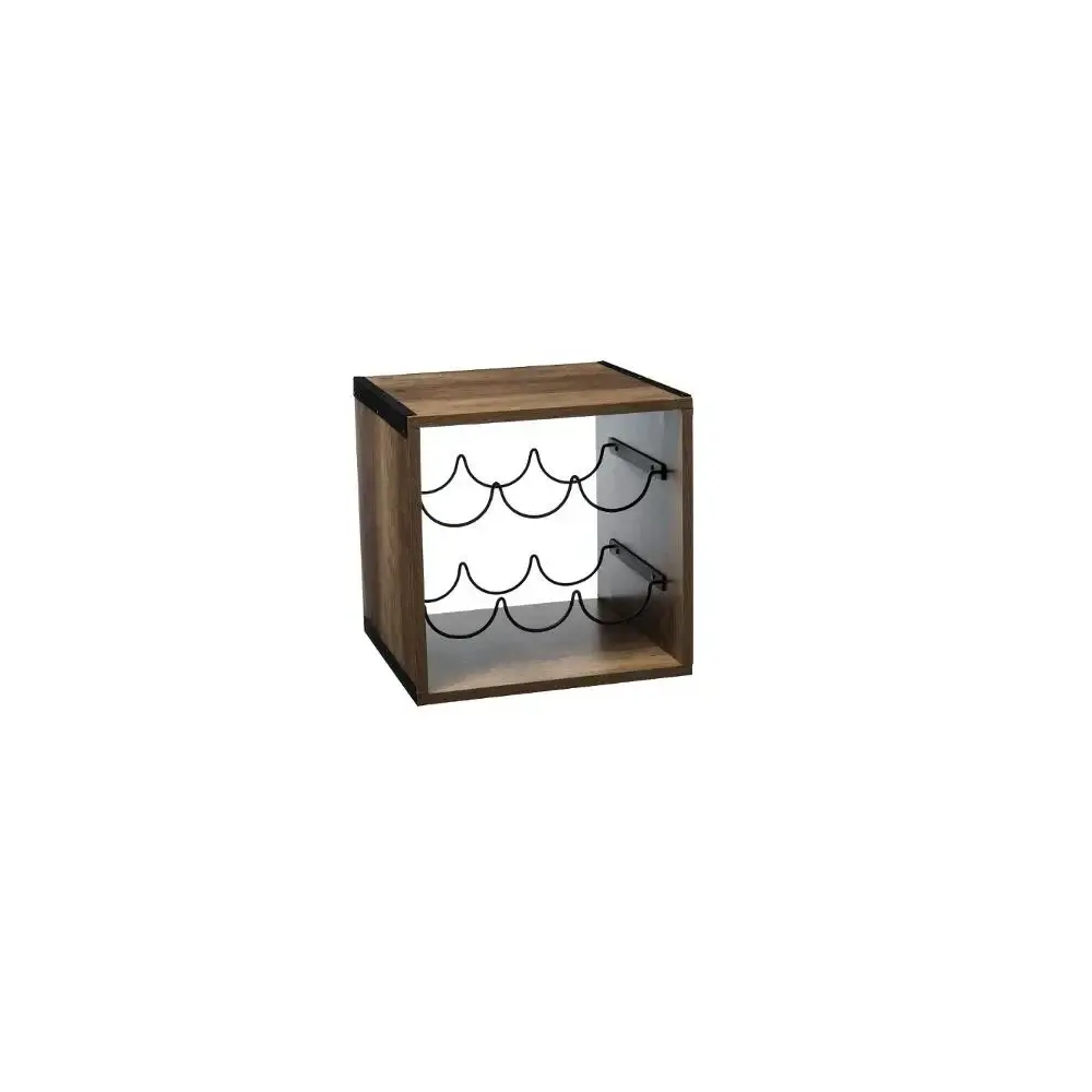 5Five Simply Smart Portabottiglie in legno MDF – 6 bottiglie, 31 cm