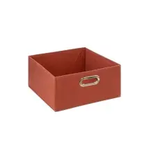 5Five Scatola Portaoggetti Terracotta 31x31x15 cm
