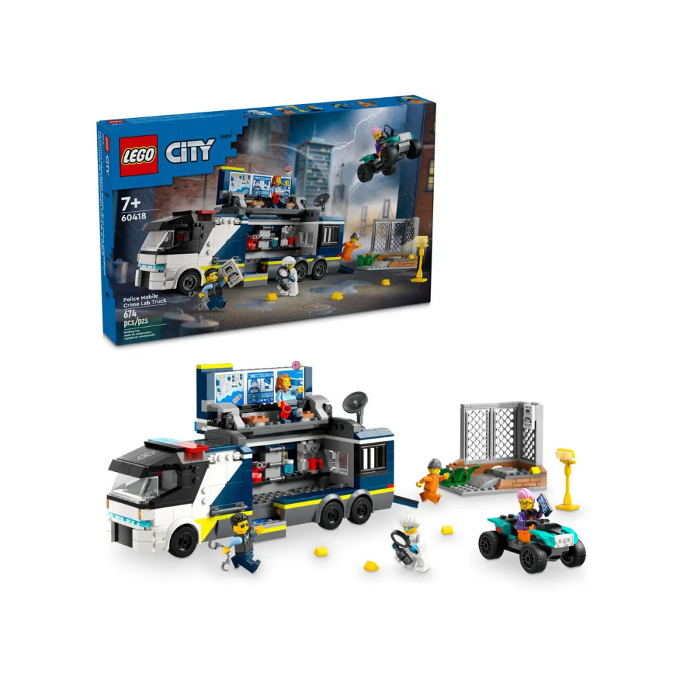 CAMION LABORATORIO MOBILE DELLA POLIZIA CITY 60418