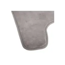 Colorama Tappeto per WC tortora in poliestere 48x48x1 cm