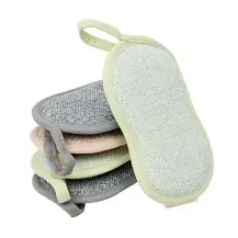 5FIVE Set 5 Spugne Abrasive Microfibra 16x10 cm