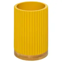 5FIVE Portaspazzolini Giallo 11 cm