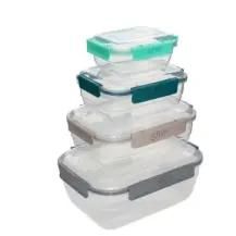 5Five Set 4 Contenitori in Plastica | Polipropilene