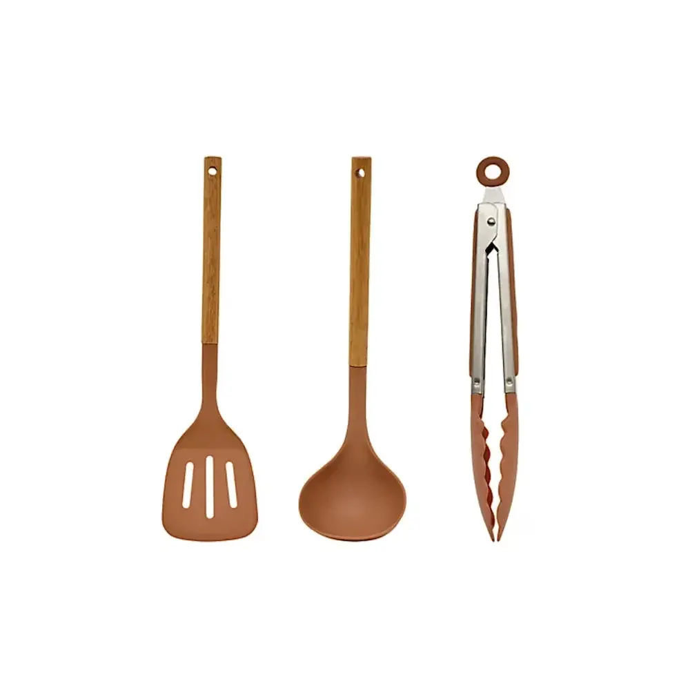 5Five Set 3 Utensili Cucina Toscana Rosa