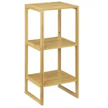 5FIVE Scaffale Bamboo 3 ripiani 35x33,5x84 cm