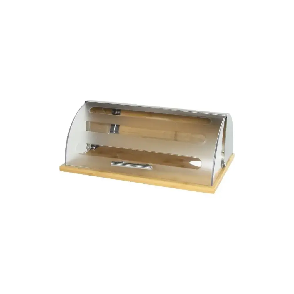 5Five Scatola Porta Pane Cranberry in acciaio inox