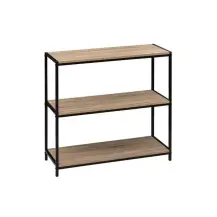 5FIVE Consolle Aliaj 3 piani 80x30x80 cm