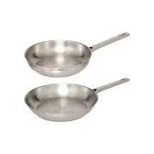 5FIVE Brillance Set 2 Casseruole Inox 16 e 20 cm