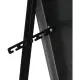 5FIVE Specchio con Piede Nero 37x157 cm