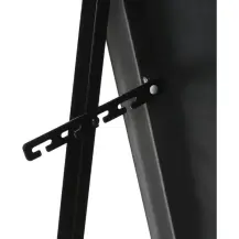 5FIVE Specchio con Piede Nero 37x157 cm
