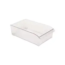 Streaks Contenitore con Ruote PET Trasparente 22,5 cm