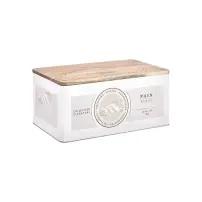 5FIVE Scatola Portapane in latta 33x20x15 cm