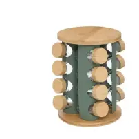 5FIVE Sensia Portaspezie 13 barattoli bamboo