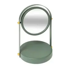 Duo Ficus Specchio Girevole Rotondo 26,5 x 18 x 16 cm