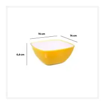 5FIVE Insalatiera giallo mostarda in ceramica Ø 14 cm