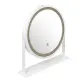 5FIVE Specchio girevole rotondo a LED bianco 35x34x8 cm