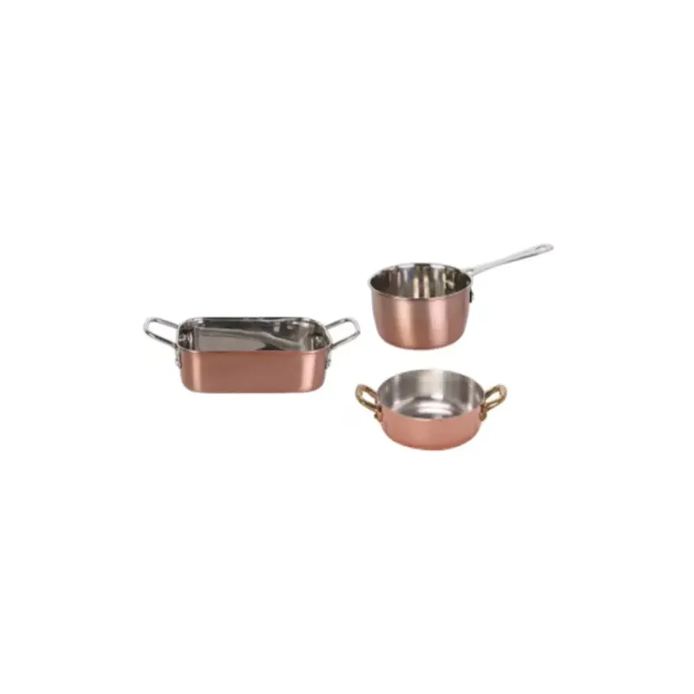 5Five Pentolino forme assortite in acciaio inox