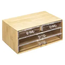 5FIVE Portagioie 4 Cassetti 23x11x15 cm