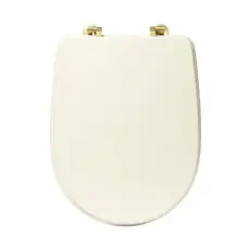 Sedile WC Duo 5FIVE in HDF Avorio 49x36 cm