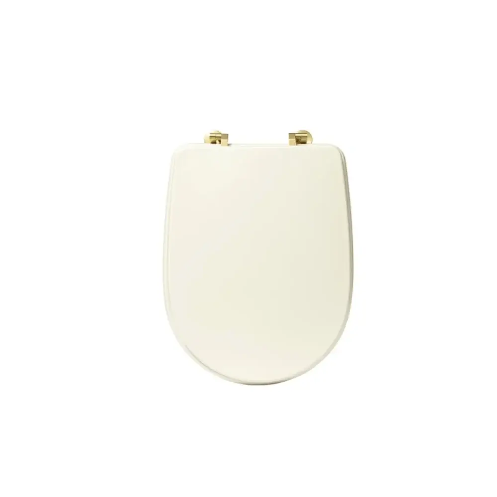 Sedile WC Duo 5FIVE in HDF Avorio 49x36 cm