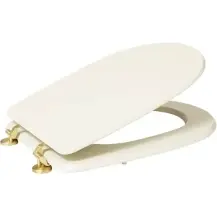 Sedile WC Duo 5FIVE in HDF Avorio 49x36 cm