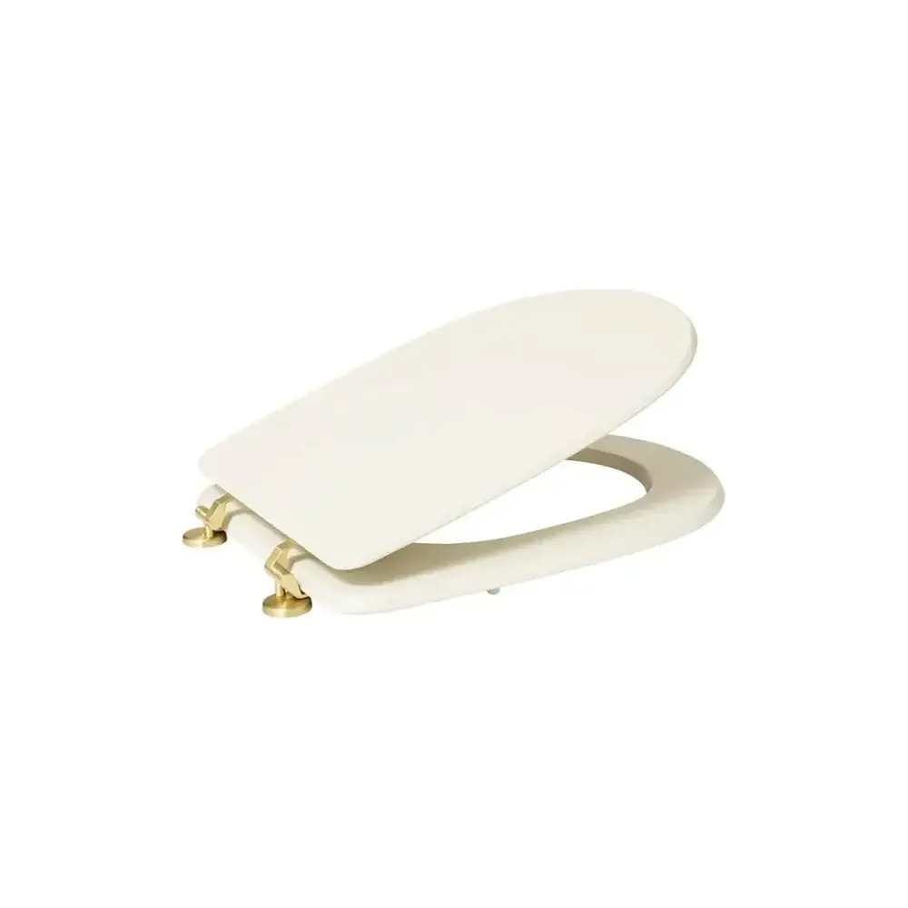 Sedile WC Duo 5FIVE in HDF Avorio 49x36 cm