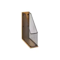 5FIVE Portariviste 181245 in metallo e bamboo