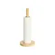 5FIVE Portarotolo Carta Cucina in Bambù H 32 cm