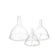 5FIVE Set 3 Imbuti Trasparenti 10-14 cm