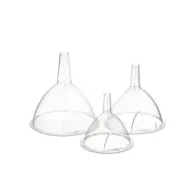 5FIVE Set 3 Imbuti Trasparenti 10-14 cm