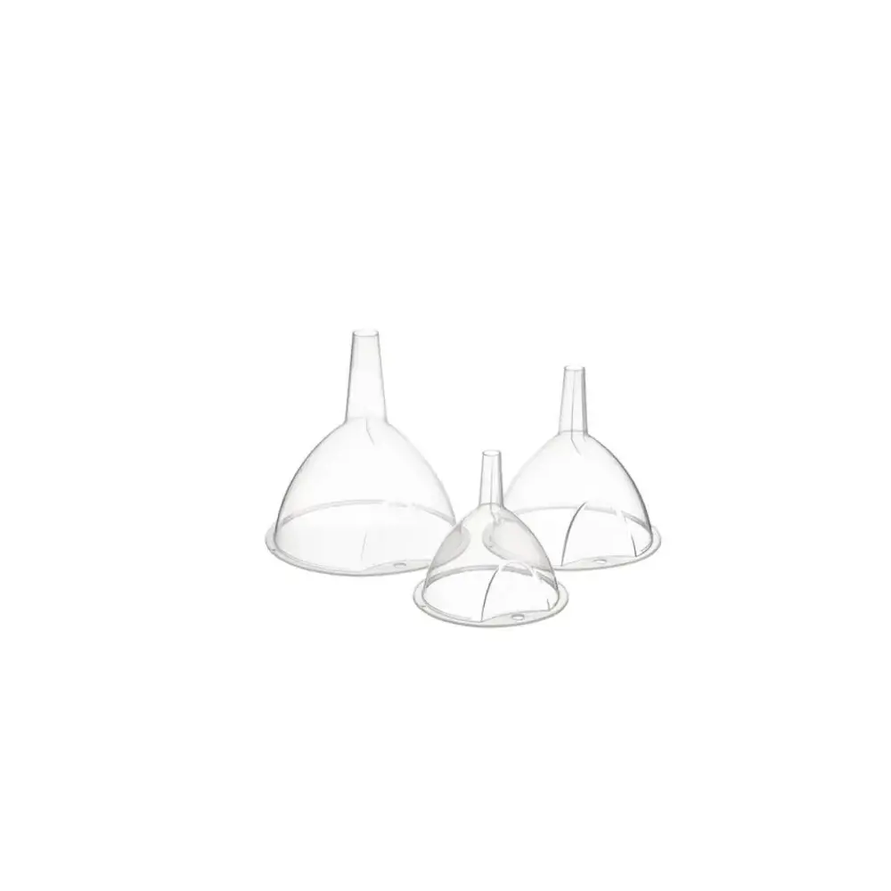 5FIVE Set 3 Imbuti Trasparenti 10-14 cm