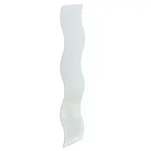 Specchio Da Parete Dolly 121368 Ondulato 20X120 cm, Moderno Design…